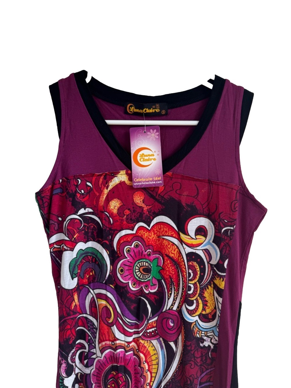 *NWT* LUNA CLAIRE ‘Chinese Dream’ Dress 100% Organic - Picture 5 of 14
